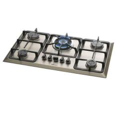 Imagem de Cooktop Fischer 5q Tc Gás Mesa Inox Bivolt, Bivolt