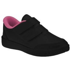 Imagem de Tênis Infantil Unissex Usefull College Preto Pink Kidy 087-1043-0306-Feminino