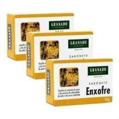 Imagem de kit 3 Sabonetes Enxofre Granado 90g