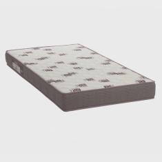 Imagem de Colchão Solteiro Light Bordado Espuma D28 Selada 78x188x14cm - Ortobom