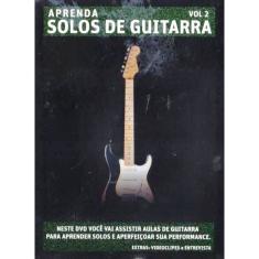 Imagem de DVD Aprenda Solos de Guitarra  Volume 2