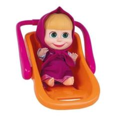 Imagem de Boneca Masha E O Urso Passeio Com Bebê Conforto Cotiplás