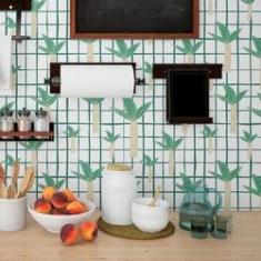 Imagem de Papel De Parede Adesivo Gride Jungle N013237 Rolo 0,58X3M