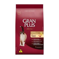 Imagem de Racao gran plus menu gato senior castrado frango/arroz 3KG