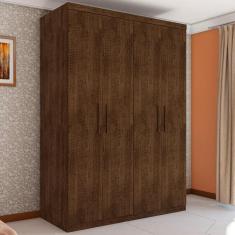 Imagem de Roupeiro Casal Flórida Quatro Portas Malbec