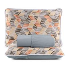 Imagem de Jogo De Cama Malha 3 Peças 100% Algodão Linha Comfort - Queen - Sul Br