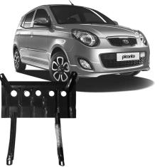 Imagem de Protetor de Carter Completo Kia Picanto 2015 16 17 18 Com Parafusos Fixadores