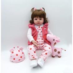 Boneca Bebe Linda Realista Bebe Reborn Fofinha Com Roupinha - Milk  Brinquedos - Boneca Reborn - Magazine Luiza