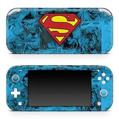Imagem de Skin Adesivo para Nintendo Switch Lite - Superman Comics