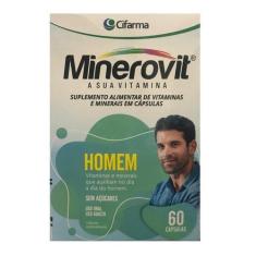 Imagem de Multivitamínico Minerovit Homem 60 Cps  Cifarma