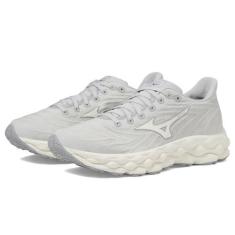 Imagem de Mizuno Tênis de corrida feminino Wave Sky 8, Harbor Mist-white, 38