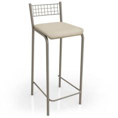 Imagem de Banqueta Genova Nickel Nude - Kappesberg