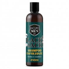 Imagem de Felps Men Black Jack Shampoo Esfoliante Cabelo E Barba 240Ml