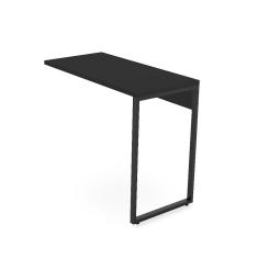 Imagem de Mesa Escritório Auxiliar 90Cm Martinucci Iron Irmx0945ppp Home Office 