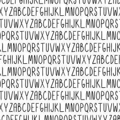 Imagem de Papel de Parede Alfabeto