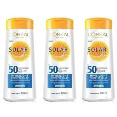 Imagem de Kit C/03 Loreal Protetor Solar Expertise Fps50 120ml