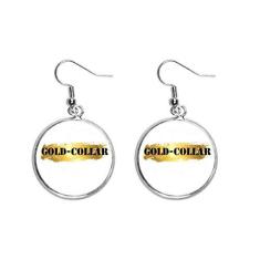 Imagem de Brinco de prata com pingente de orelha em inglês Cultura senso comum, joia feminina