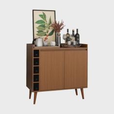 Imagem de Buffet com Adega Estilo 2 Portas Malbec - MoveisAqui
