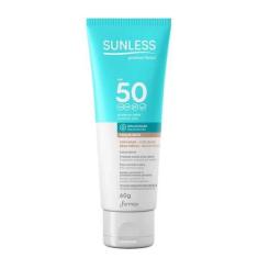 Imagem de Protetor Solar Sunless Facial Bege Médio Fps50 Farmax 60G