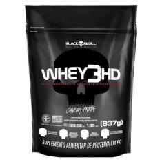 Imagem de Refil Whey 3 Hd Cookies & Cream 837G, Black Skull