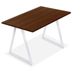 Imagem de Mesa De Cozinha Jantar Escritório Home Office Mirage Tampo 100cm X 60C