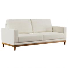 Imagem de Sofá Kayrós 200Cm 3 Lugares D05 Linho Cru - Mpozenato