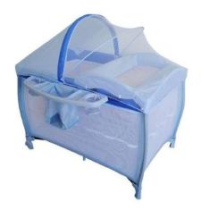 Imagem de Berço new aconchego blue (azul) - burigotto