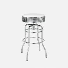 Imagem de Banqueta de Aço Giratória Panamá Compoarte