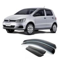 Imagem de Calha de Chuva Volkswagen Fox 2003 a 2019 4 Portas TG Poli Defletor Portas Protetor Janelas
