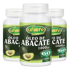 Imagem de Kit com 5 Óleo de abacate 60 cápsulas Unilife