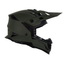 Imagem de Capacete Army Racing Motocross Enduro Trilha Duo Verde Militar Fosco e