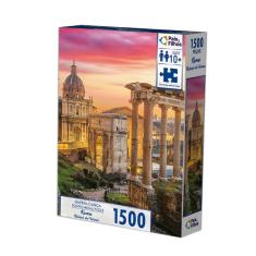 Imagem de Quebra Cabeça 1500 Peças  Roma Ruinas Do Forum Puzzle Color