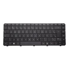 Imagem de Teclado para Notebook bringIT compatível com HP 1000-1460BR  Preto ABN