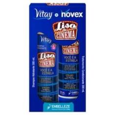Imagem de Novex Vitay Liso Cinema Shampoo + Condicionador 300ml