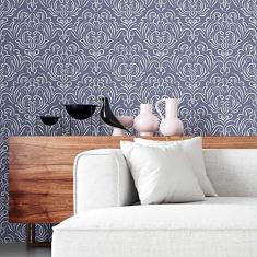 Imagem de Papel de Parede Adesivo Vintage N02080 Rolo de 0,58x3,00M