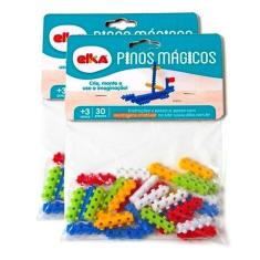 Imagem de Pinos Mágicos - Saco Com 60 Peças - Elka Brinquedos