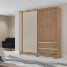 Imagem de Guarda Roupa 3 Portas 2 Gavetas Condor