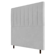 Imagem de Cabeceira Cama Box Casal Itália 140cm Corano Branco
