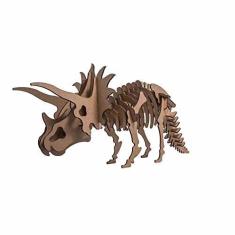 Imagem de Quebra-Cabeça 3D - Triceratops - Coleção Dinossauros - 37 peças - Pasiani