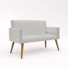 Imagem de Namoradeira Poltrona Decorativa Luxo Tecido Linho - Balaqui - Balaqui