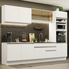 Imagem de Cozinha Completa 310001 Com Armário E Balcão Branco Branco