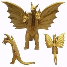 Imagem de Boneco De Ação Toy Wokex Godzilla King Ghidorah 18cm