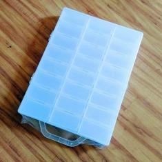 Imagem de Maleta Para Miniaturas 1:64 24 Nichos Premium - Transparente - TKB-0030-1 - The King Of Boxes