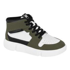 Imagem de Tênis Cano Alto Molekinho Juvenil Napa Rustico