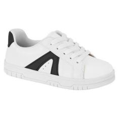 Imagem de Tenis Molekinha Casual Menina 2562.112 Branco + Preto-Feminino