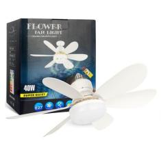 Imagem de Ventilador de Teto 6 Pás Potente com Lâmpada Bivolt - HIGA