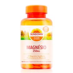 Imagem de Suplemento Alimentar Magnésio Sundown 250mg com 100 comprimidos Sundown Naturals 100 Comprimidos
