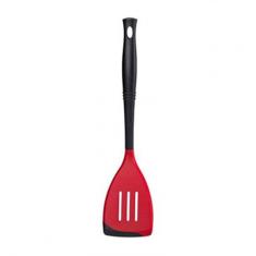 Imagem de Espátula Vazada Revolution Nylon E Silicone Premium Bicolor  E  Black Onix Le Creuset