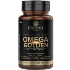 Imagem de OMEGA GOLDEN ESSENTIAL NUTRITION - KRILL OIL + FISH OIL - 60 CAPSULAS 