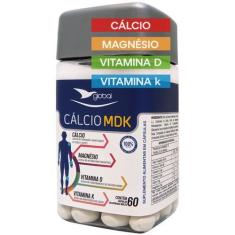 Imagem de Cálcio Mdk Global Suplementos 60 Cápsulas